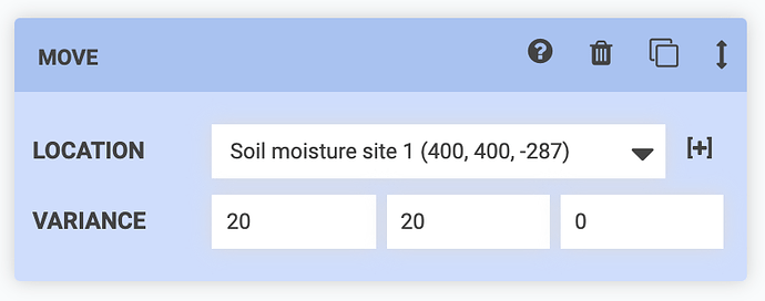 Soil sensor variance