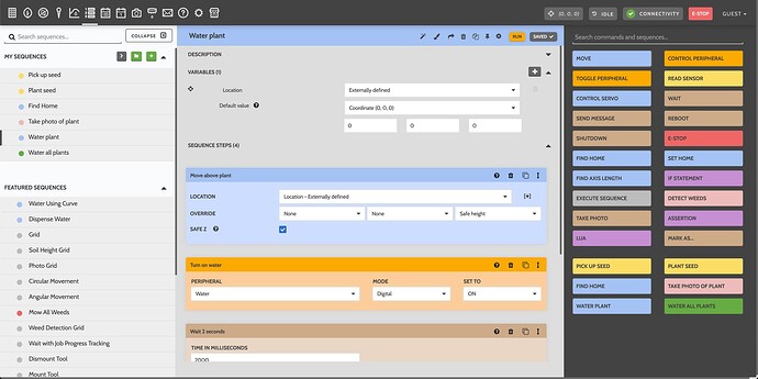 fullscreen sequence editor