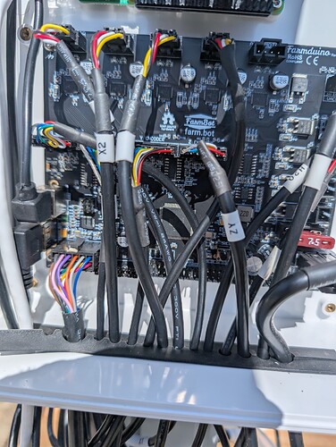 ZY cable in Z encoder Farmduino Port v17