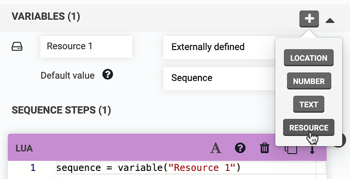 resource variables
